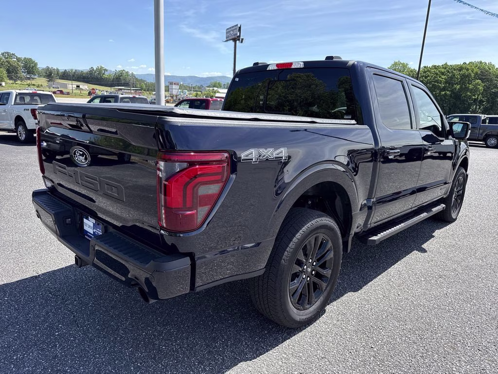 2025 Antimatter Blue Metallic Ford F-150 Lariat 4X4 Truck