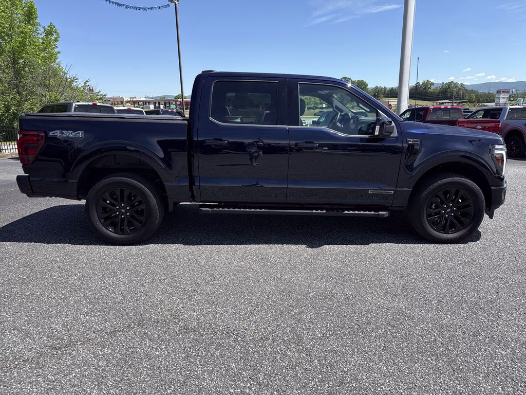 2025 Antimatter Blue Metallic Ford F-150 Lariat 4X4 Truck