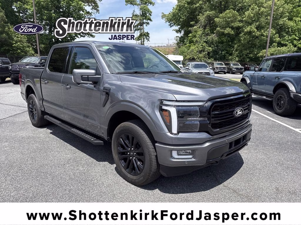 2024 Carbonized Gray Metallic Ford F-150 Lariat 4X4 Truck