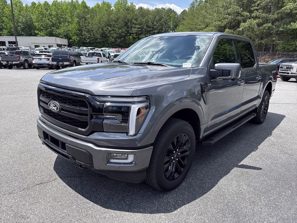 2024 Carbonized Gray Metallic Ford F-150 Lariat 4X4 Truck