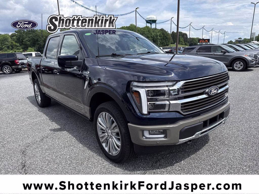 2025 Antimatter Blue Metallic Ford F-150 King Ranch 4X4 Truck