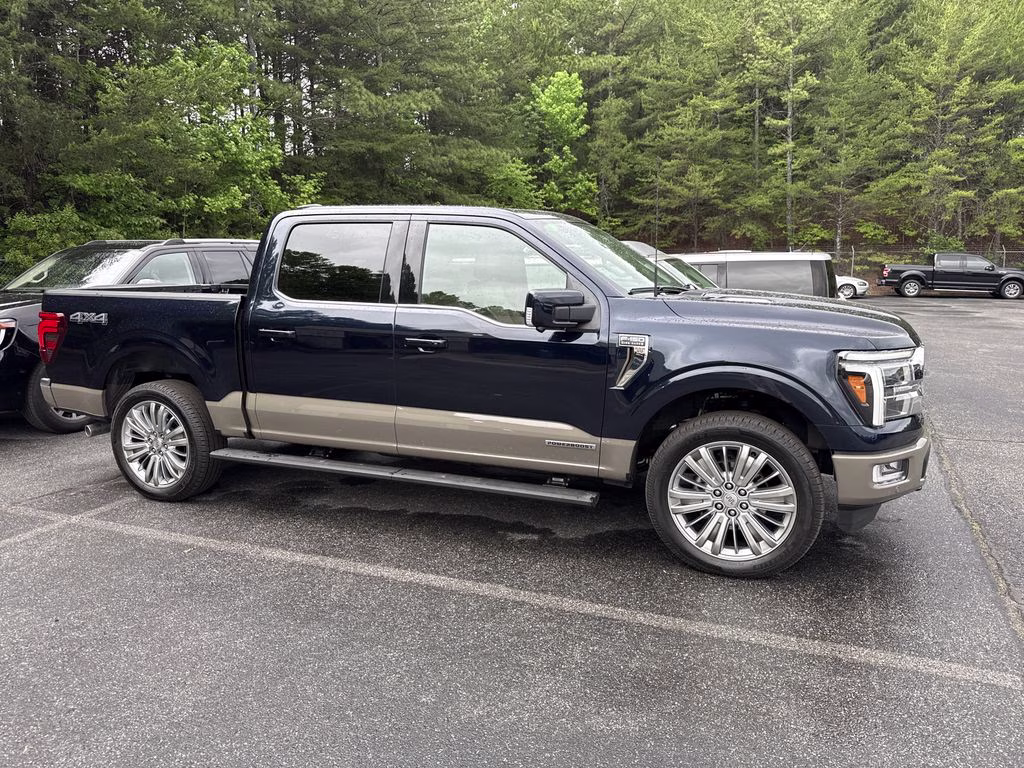 2025 Antimatter Blue Metallic Ford F-150 King Ranch 4X4 Truck