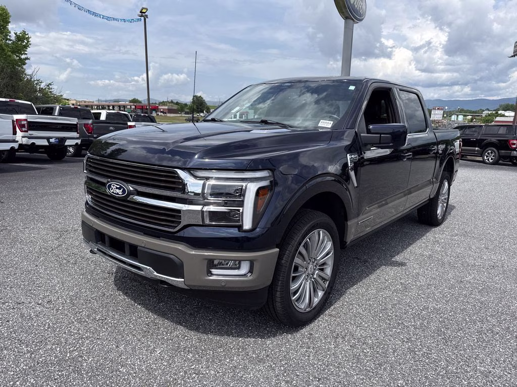 2025 Antimatter Blue Metallic Ford F-150 King Ranch 4X4 Truck