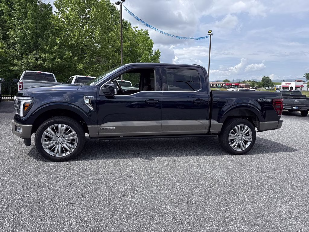 2025 Antimatter Blue Metallic Ford F-150 King Ranch 4X4 Truck