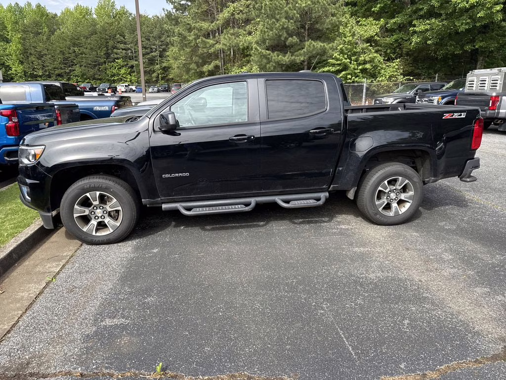 2020 Black Chevrolet Colorado Z71 4X4 Truck