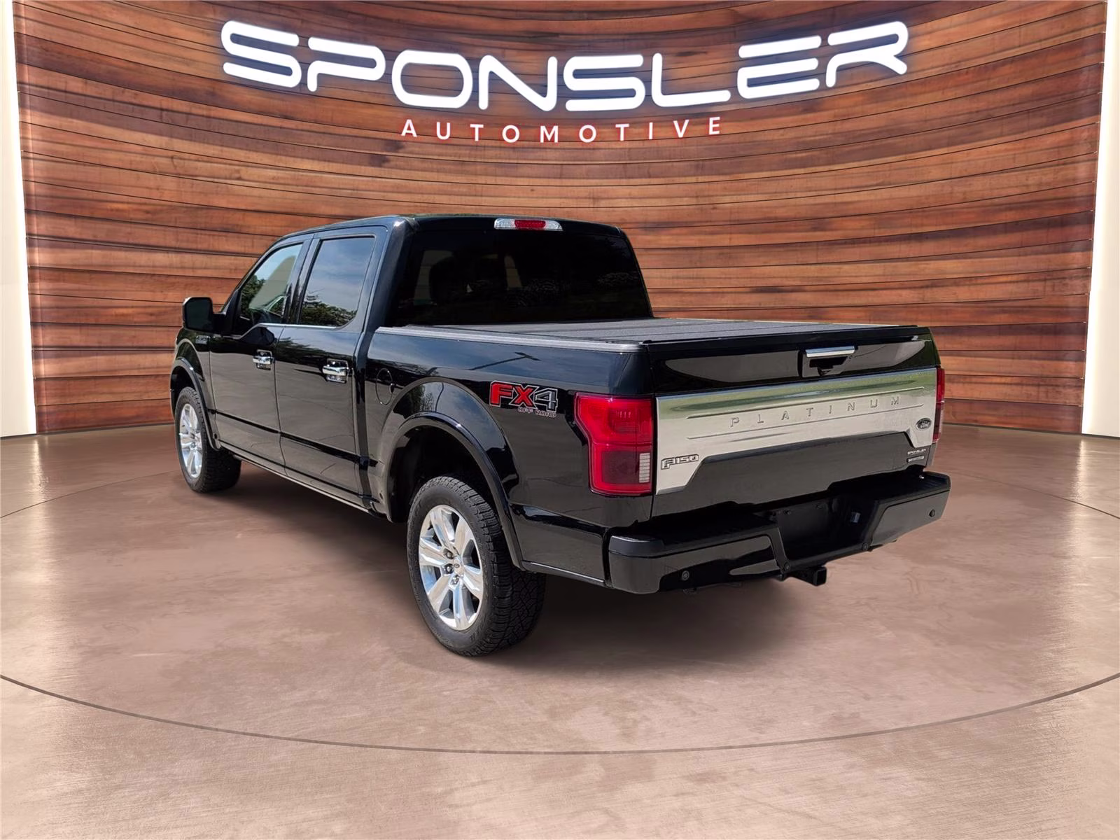2019 Agate Black Ford F150 SUPERCREW Platinum 4X4 Truck