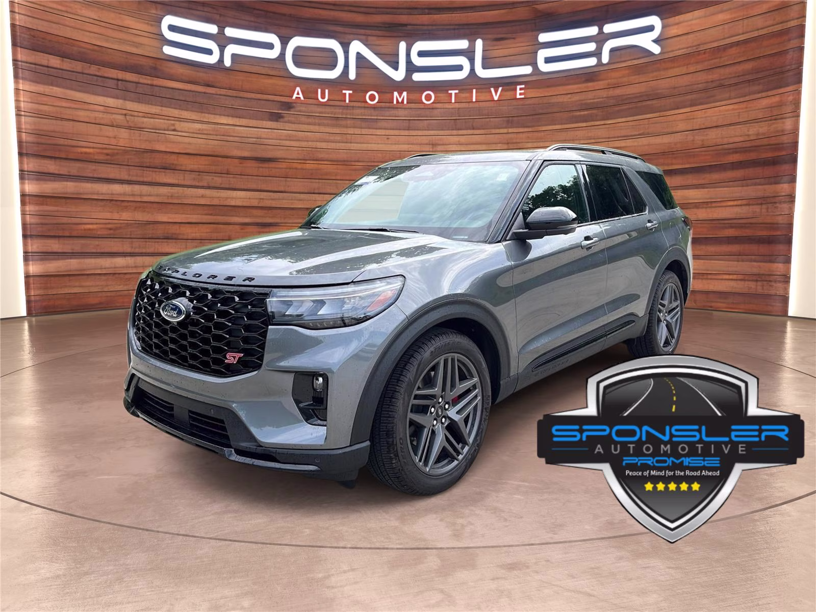 2026 Carbonized Gray Ford Explorer ST 4X4 SUV