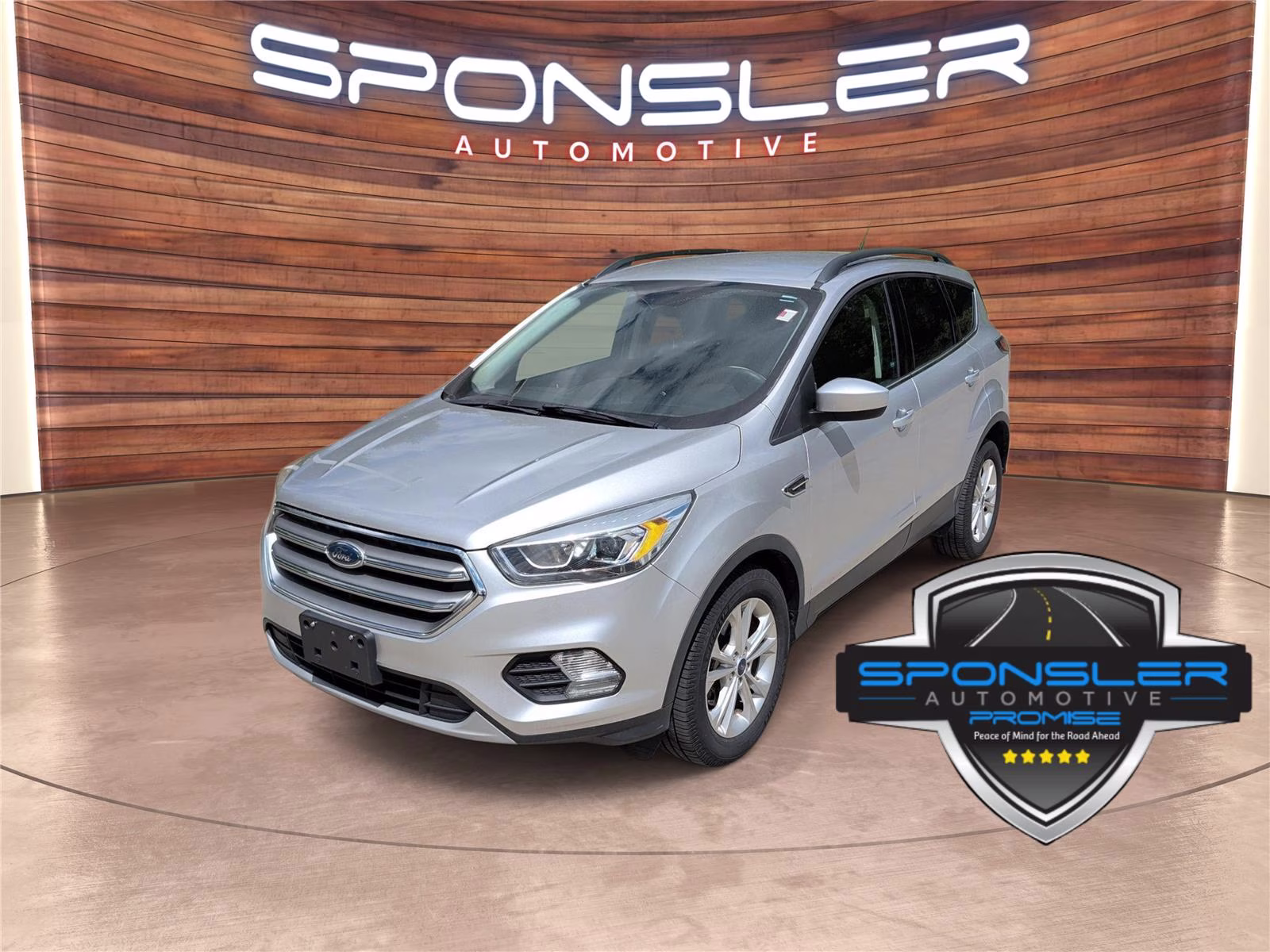 Ingot Silver 2017 Ford Escape SE FWD SUV / Crossover Front-Wheel Drive 6-Speed Automatic
