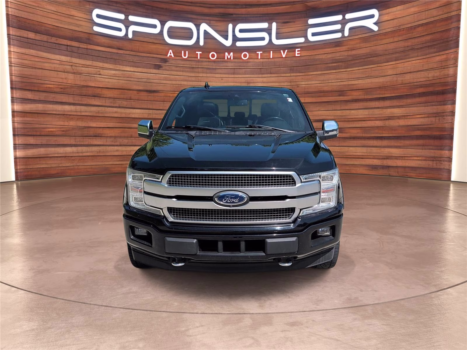 2019 Agate Black Ford F150 SUPERCREW Platinum 4X4 Truck