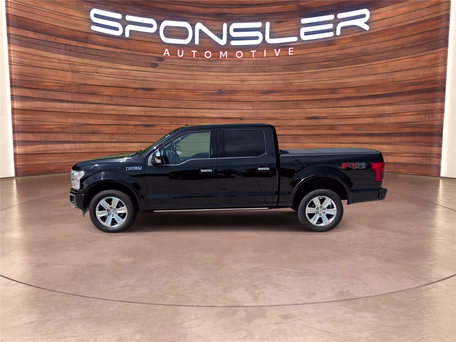 2019 Agate Black Ford F150 SUPERCREW Platinum 4X4 Truck