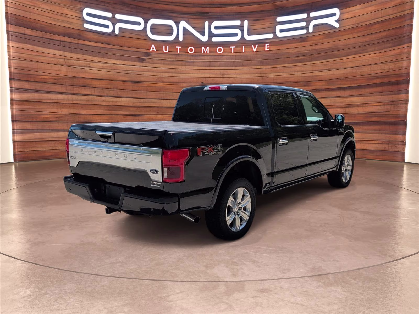 2019 Agate Black Ford F150 SUPERCREW Platinum 4X4 Truck