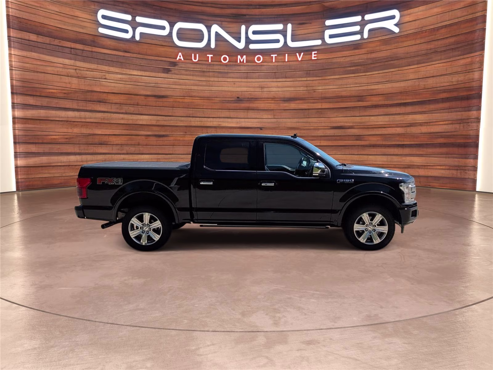 2019 Agate Black Ford F150 SUPERCREW Platinum 4X4 Truck