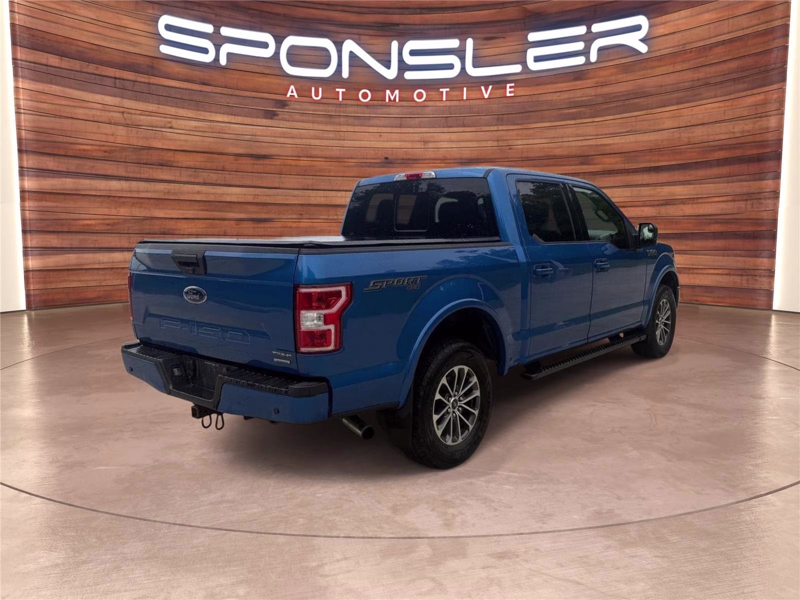 2019 Velocity Blue Ford F-150 XLT 4X4 Truck