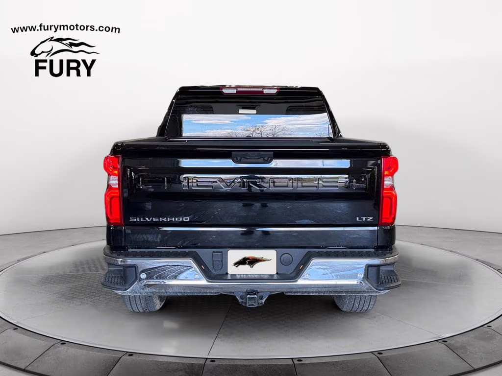 2024 Black Chevrolet Silverado 1500 LTZ 1LZ w/Heated & Ventilated Seats 4X4 Truck