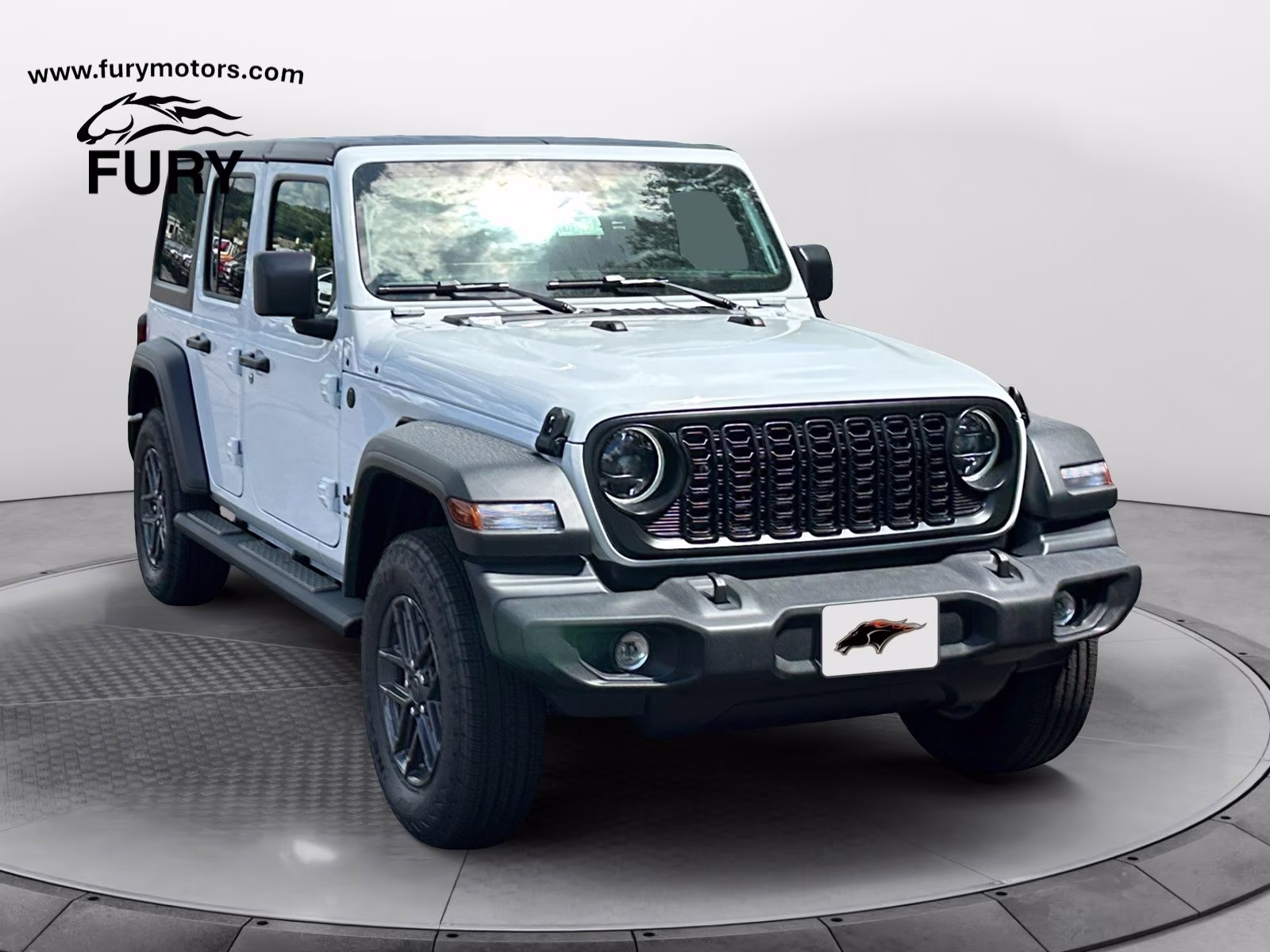 2026 Bright White Clearcoat Jeep Wrangler Sport S 4X4 SUV