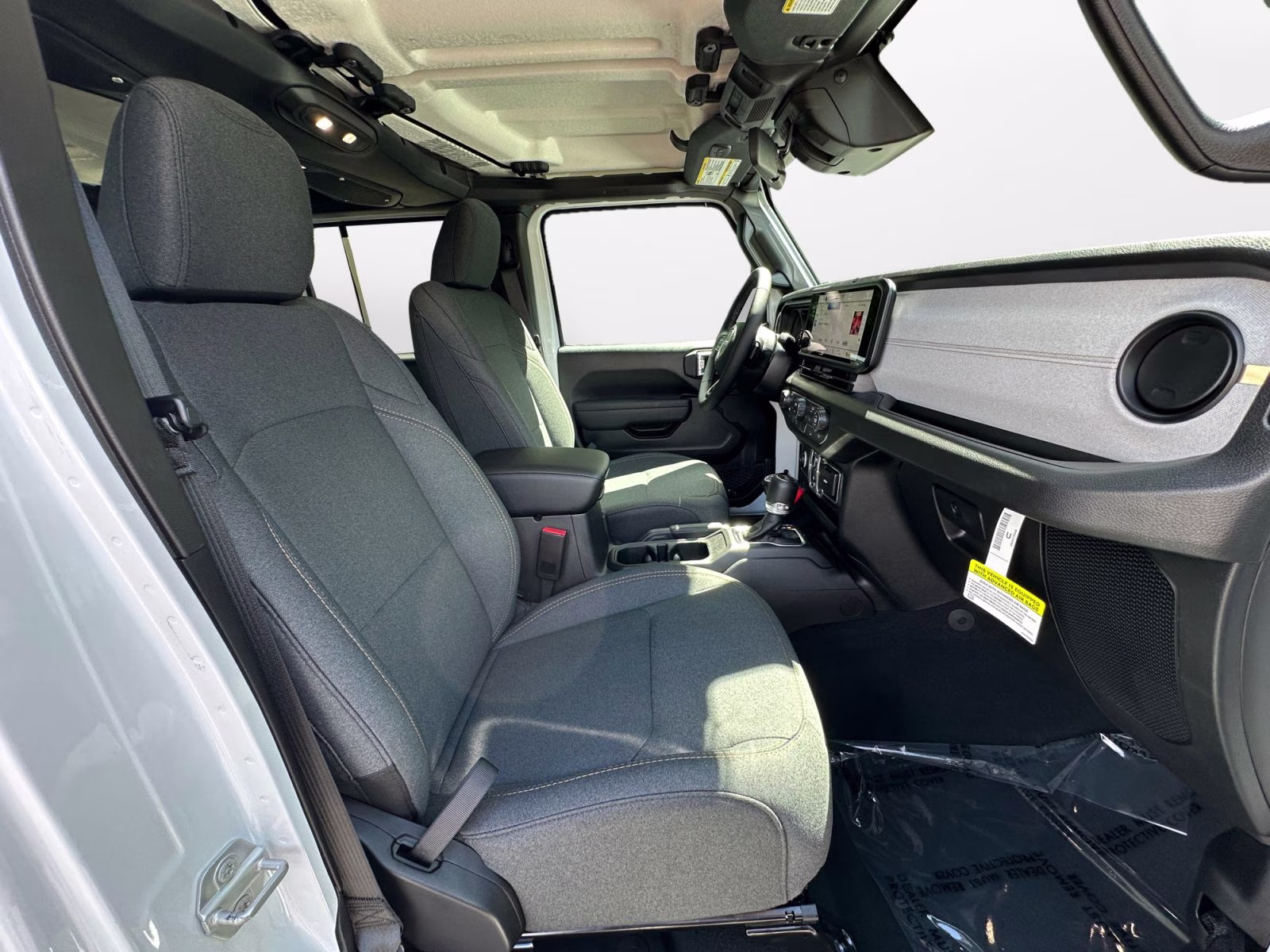 2026 Bright White Clearcoat Jeep Wrangler Sport S 4X4 SUV