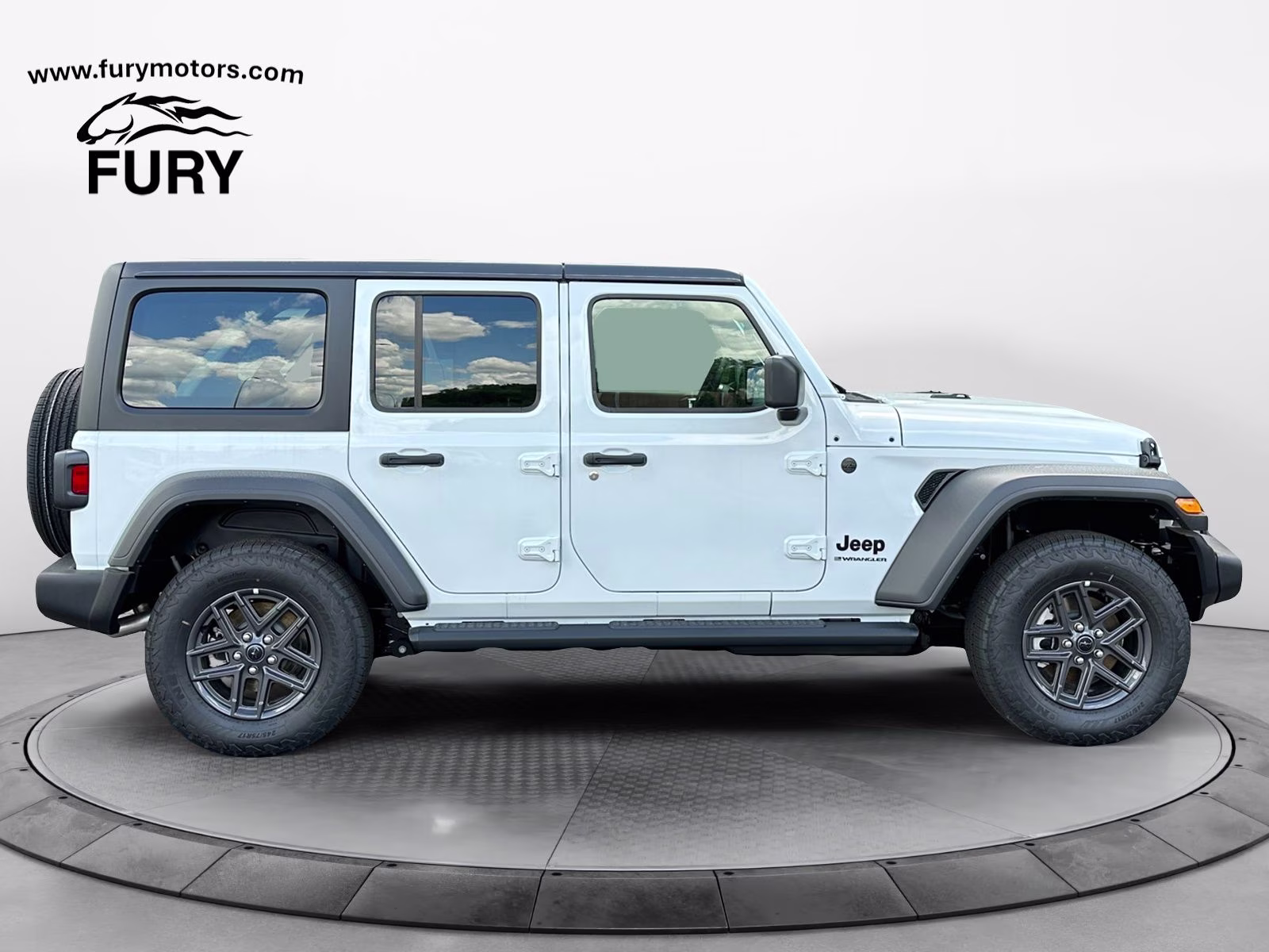 2026 Bright White Clearcoat Jeep Wrangler Sport S 4X4 SUV