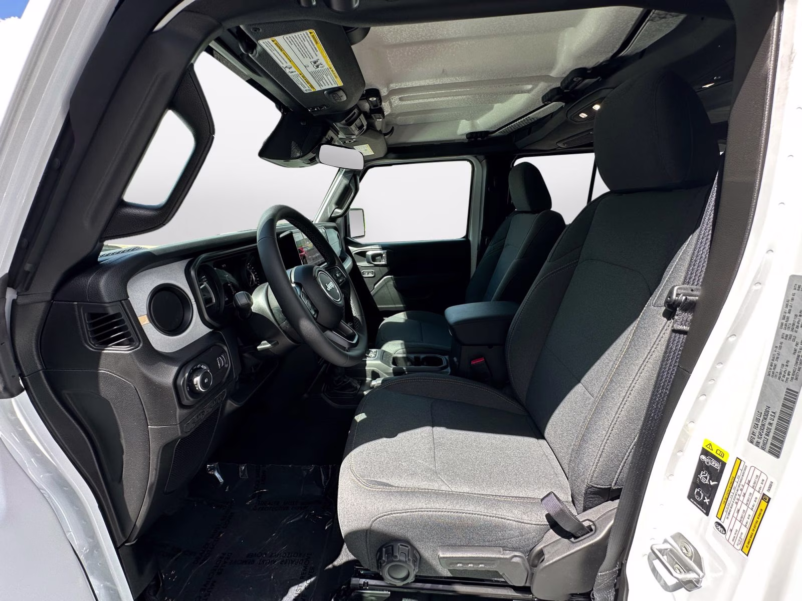 2026 Bright White Clearcoat Jeep Wrangler Sport S 4X4 SUV
