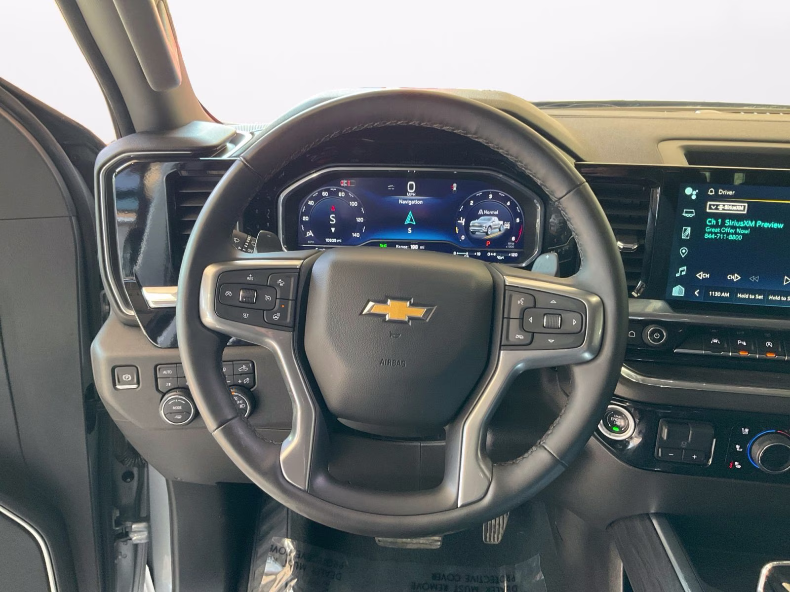 2024 Sterling Gray Metallic Chevrolet Silverado 1500 LTZ 4X4 Truck