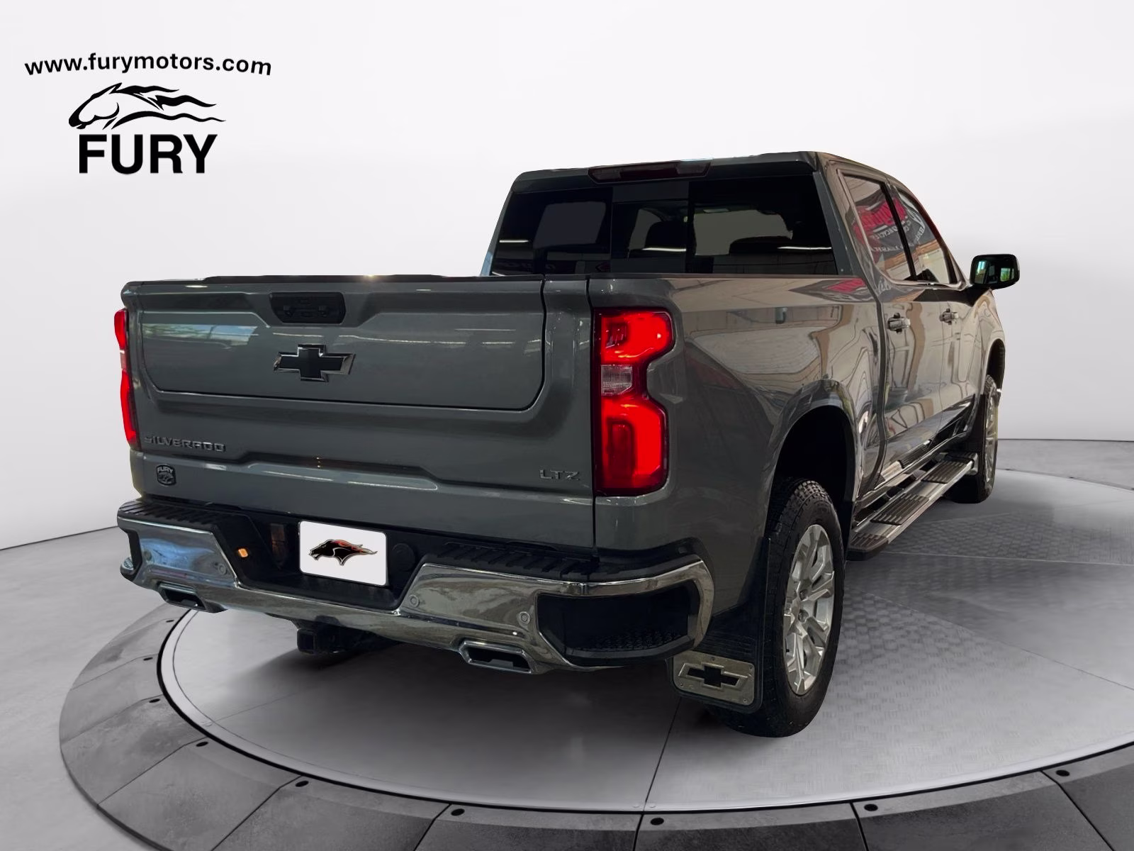 2024 Sterling Gray Metallic Chevrolet Silverado 1500 LTZ 4X4 Truck