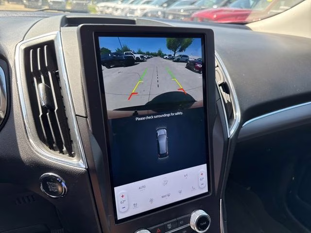 2021 Red Metallic Ford Edge Titanium AWD SUV