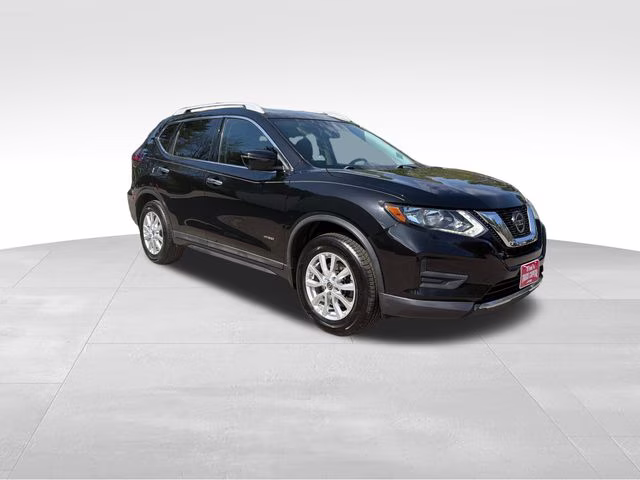 2018 Magnetic Black Nissan Rogue Hybrid SV AWD SUV