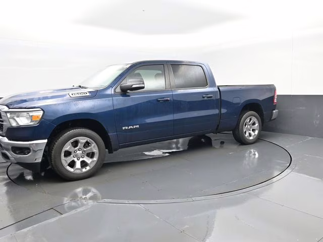 2022 Patriot Blue Pearlcoat Ram 1500 Big Horn/Lone Star 4X4 Truck