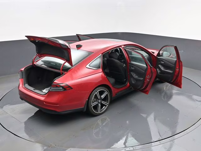 2024 Red Honda Accord Hybrid Sport FWD Sedan