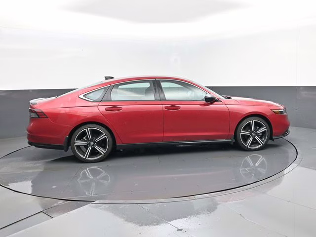 2024 Red Honda Accord Hybrid Sport FWD Sedan
