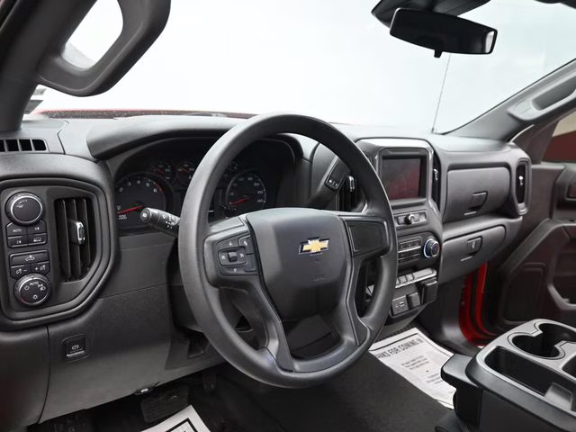 2023 Red Hot Chevrolet Silverado 1500 Custom 4X4 Truck