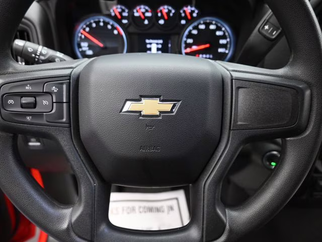 2023 Red Hot Chevrolet Silverado 1500 Custom 4X4 Truck