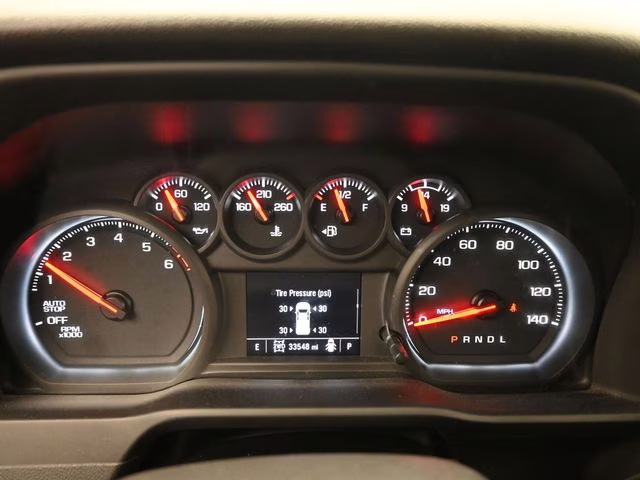 2023 Red Hot Chevrolet Silverado 1500 Custom 4X4 Truck