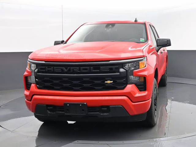 2023 Red Hot Chevrolet Silverado 1500 Custom 4X4 Truck