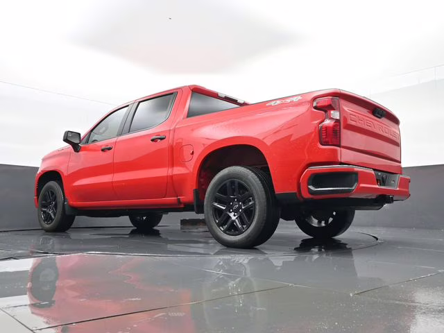 2023 Red Hot Chevrolet Silverado 1500 Custom 4X4 Truck