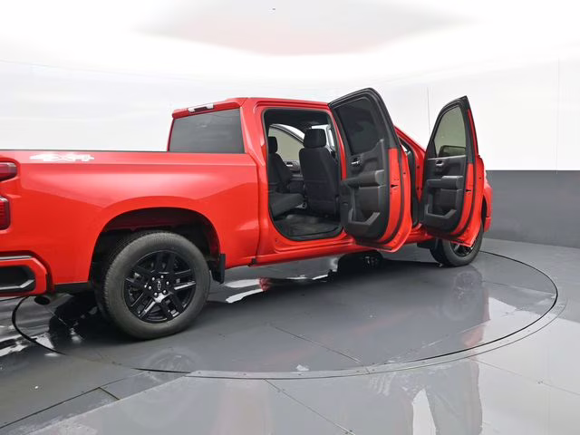 2023 Red Hot Chevrolet Silverado 1500 Custom 4X4 Truck
