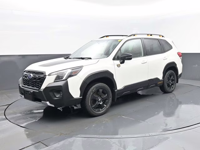 2023 Crystal White Pearl Subaru Forester Wilderness AWD SUV