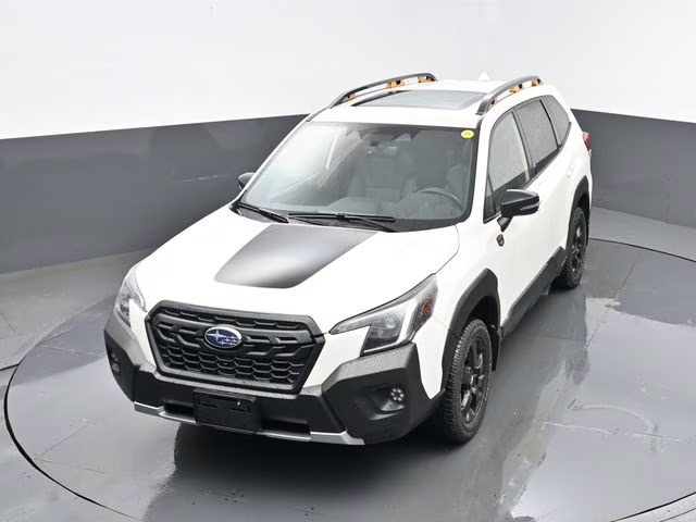 2023 Crystal White Pearl Subaru Forester Wilderness AWD SUV