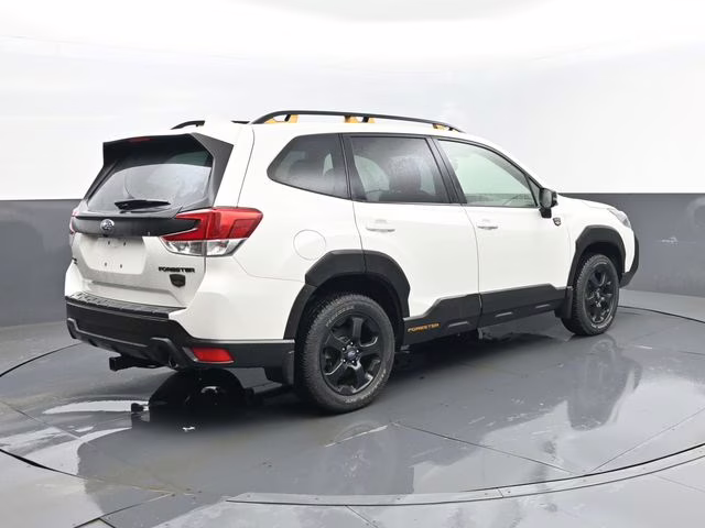 2023 Crystal White Pearl Subaru Forester Wilderness AWD SUV