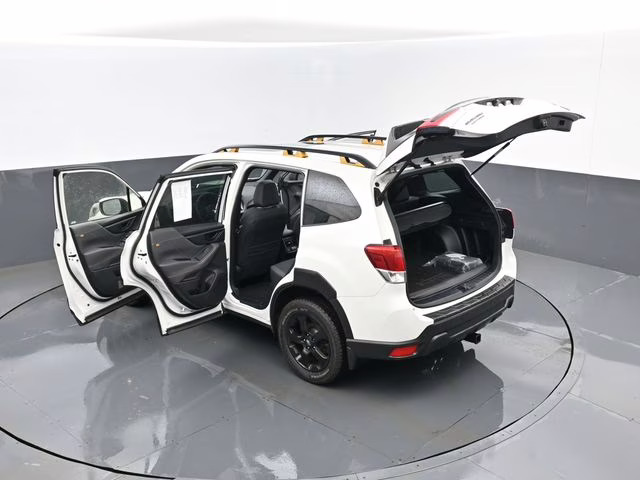 2023 Crystal White Pearl Subaru Forester Wilderness AWD SUV