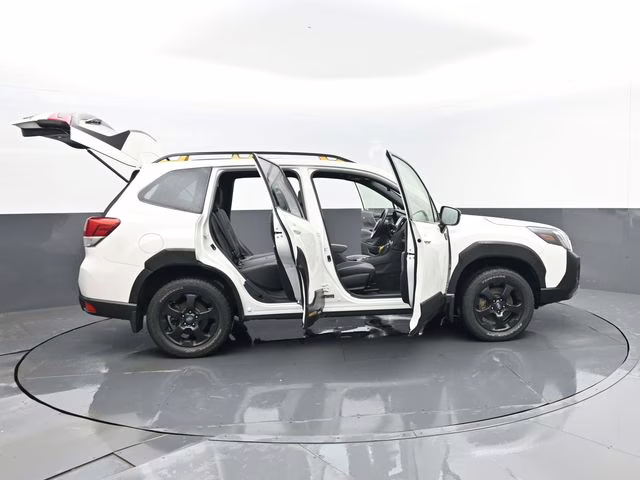 2023 Crystal White Pearl Subaru Forester Wilderness AWD SUV