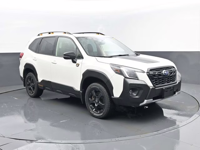 2023 Crystal White Pearl Subaru Forester Wilderness AWD SUV