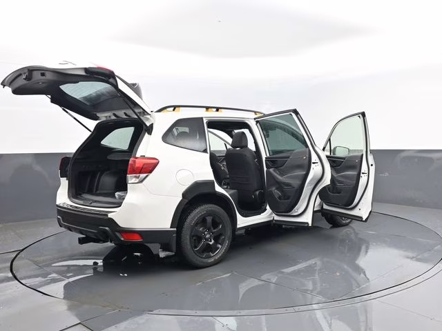 2023 Crystal White Pearl Subaru Forester Wilderness AWD SUV