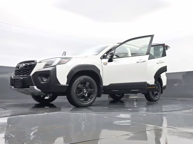 2023 Crystal White Pearl Subaru Forester Wilderness AWD SUV