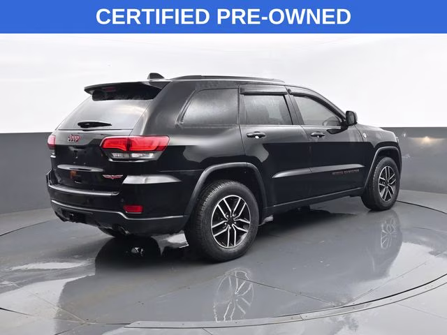 2020 Diamond Black Crystal Pearlcoat Jeep Grand Cherokee Trailhawk 4X4 SUV