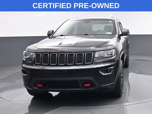 2020 Diamond Black Crystal Pearlcoat Jeep Grand Cherokee Trailhawk 4X4 SUV