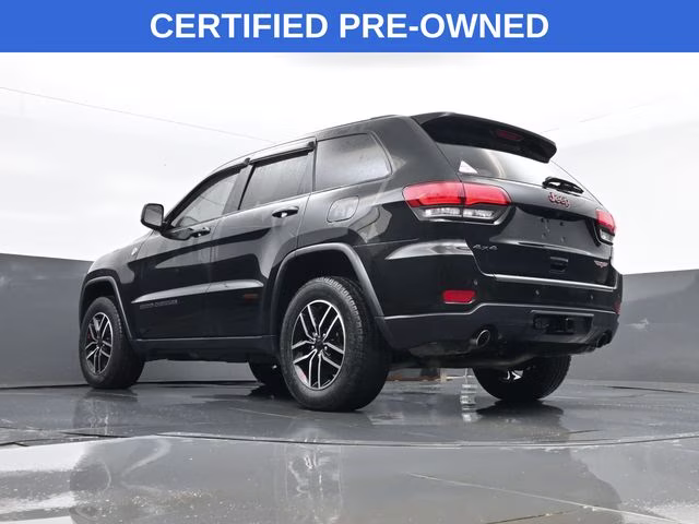 2020 Diamond Black Crystal Pearlcoat Jeep Grand Cherokee Trailhawk 4X4 SUV