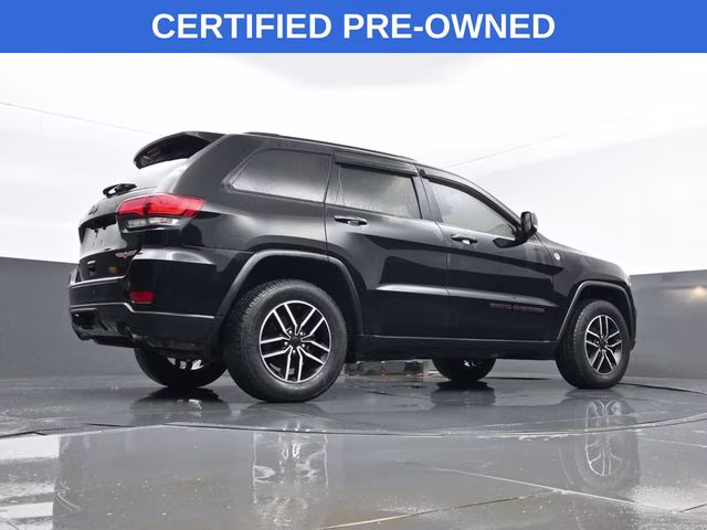 2020 Diamond Black Crystal Pearlcoat Jeep Grand Cherokee Trailhawk 4X4 SUV