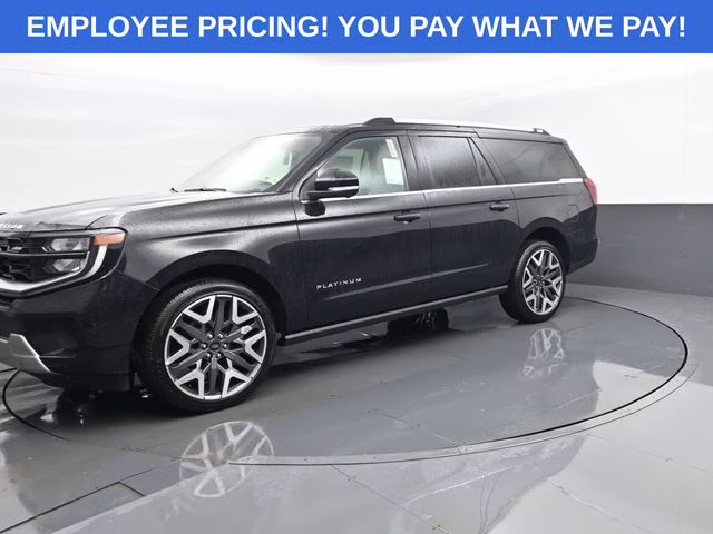 2026 Black Metallic Ford Expedition Max Platinum 4X4 SUV