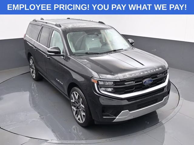 2026 Black Metallic Ford Expedition Max Platinum 4X4 SUV