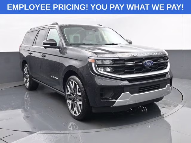 2026 Black Metallic Ford Expedition Max Platinum 4X4 SUV